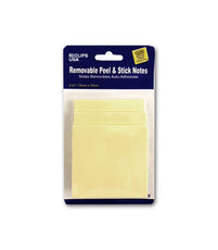 Sticky Notes, 50 Sheets Each, 3 Pk (150 Total Sheets), Yellow, Case Pack of 48