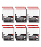 Quad Ruled Dual Pad – Legal Size 8" x 11.5", 1/4" Grid, 100 Sheets, Perforated Graph Paper, (Pack of 12 Pads)