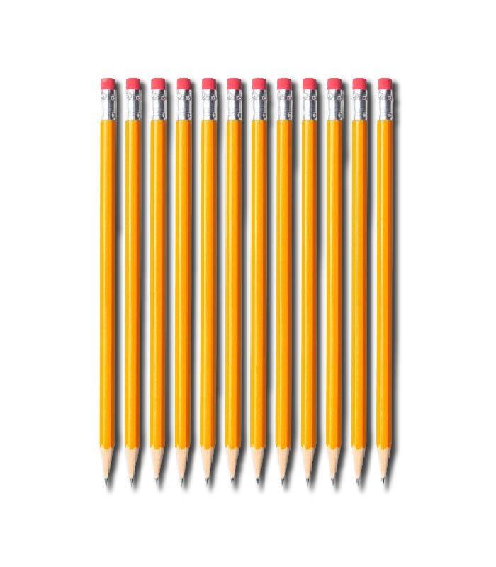 Pencils #2 HB Yellow, Case Pack of 576, Ideal for Bulk Buyers