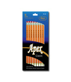 APEX #2 Pencils, 8 Pack, Case Pack of 96, Ideal for Bulk Buyers