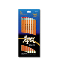 APEX #2 Pencils, 8 Pack, Case Pack of 96, Ideal for Bulk Buyers