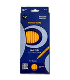 #2 Pencils, 12 pk. in a box, Sharpened, Case Pack of 80, Ideal for Bulk Buyers