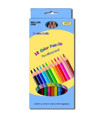 AUKSales Coloring Pencils, 12 Count, in a Box sharpened, Case Pack of 72 , Ideal for Bulk Buyers