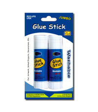 Jumbo Glue Sticks, 2 PK, Case Pack of 36