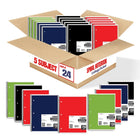 eClips 5 Subject Notebook – 150 Sheets, College Ruled, Case Pack of 24