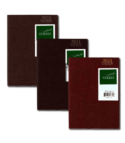 2025 Hardcover Weekly Planner 8" x 10" – Pack of 24 | Weekly Planners & Desk Calendars, Ideal for Bulk Buyers