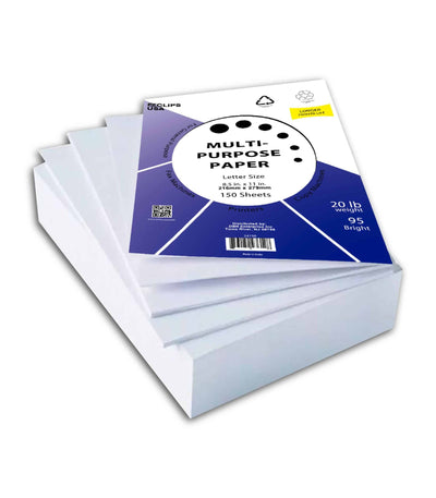 Multi-Purpose Blank Copy Paper – 150 Sheets per Pack, Case of 18
