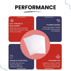 Multi-Purpose Blank Copy Paper – 500 Sheets per Pack, Case of 10