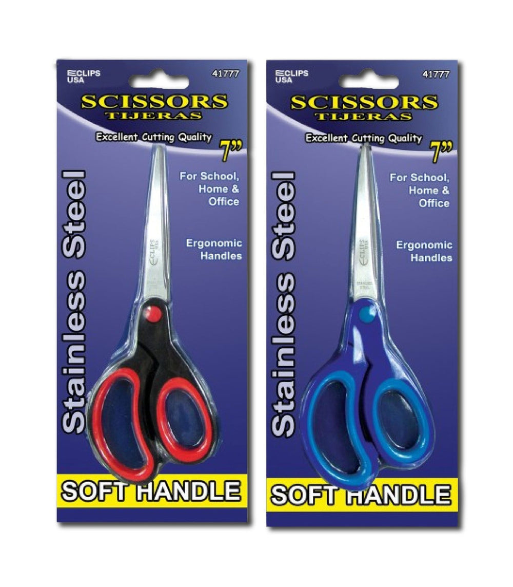 Professional Scissors – 7" Stainless Steel (Case of 48)