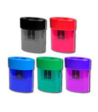 Pencil and Crayon Sharpeners, Assorted Colors, Case Pack of 500, Ideal for Bulk Buyers