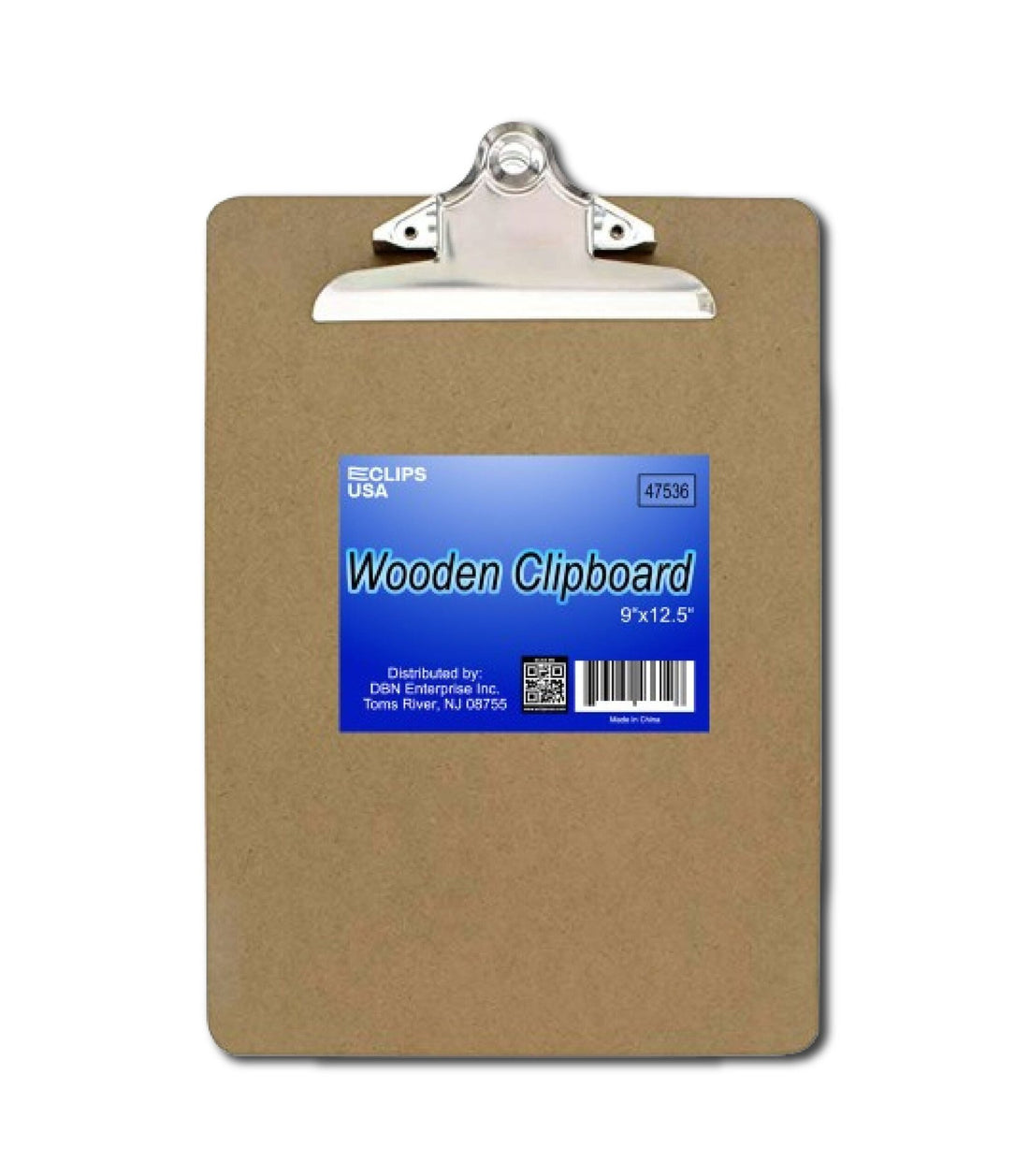 Wooden Clipboards – 9" x 12.5" (Case of 36), Ideal for Bulk Buyers