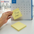 Sticky Notes 3x3, 50 Sheets per Pad, 1 Blister Card Contain 3 Inner Pads, 48 Blister Packs of Small Sticky Notes, Iconic Lined Paper Note Pads Bulk, School & Office Supplies