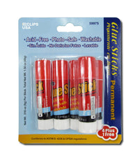 Glue Sticks 4+1, Case Pack of 48, Ideal for Bulk Buyers