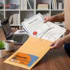 Kraft Clasp Envelopes - 14 X 20 Inches, 2-count, Journal Office Supplies, Ideal for Bulk Buyers