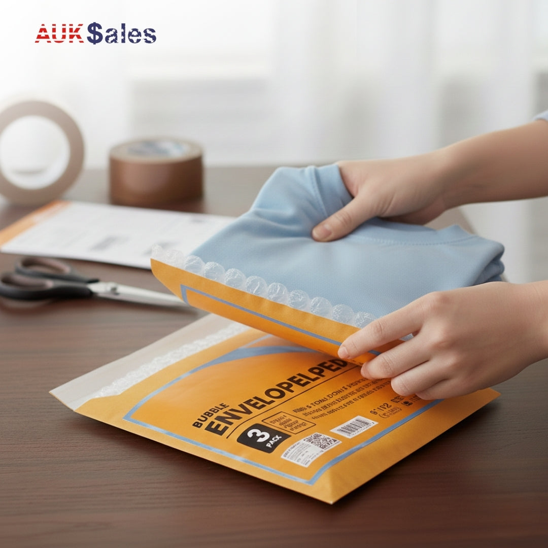 Bubble Mailer Envelopes, 6'' x 10'', 3-Pack – Case of 48, Journal Office Supplies, Ideal for Bulk Buyers