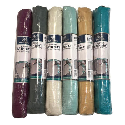 14" X 21" RUBBER BATH TUB MAT - 48