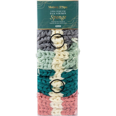 LONG STRETCH BACK SCRUBBER SPONGE PVC DRUM - 96