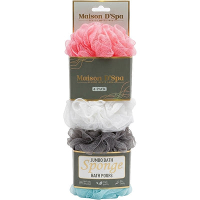 4PK BATH SPONGE - 48
