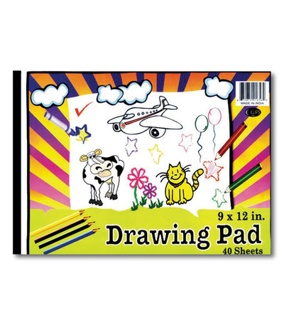 Multicolor Construction Pads 9" x 12" – 40 Sheets Pack of 48 | Art & Craft, Ideal for Bulk Buyers