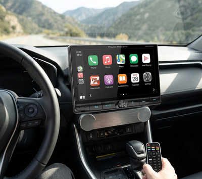 Power Acoustik CPAA-70D10M  10.6" Floating Double DIN Wireless Apple CarPlay &Android Auto Receive