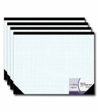 Top Desk Pad, 22'' x 17'', Graph Ruled – Pack of 4, Graph and Writing Pads