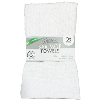2PK BAR MOP 16" X 19" - WHITE-72