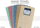 15" X 25" HAND TOWEL - 72 2.5LB