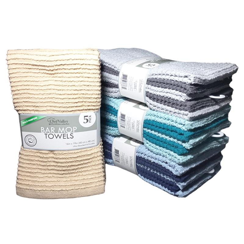 5PK 16” X 19" BAR MOP SET: REGULAR-24
