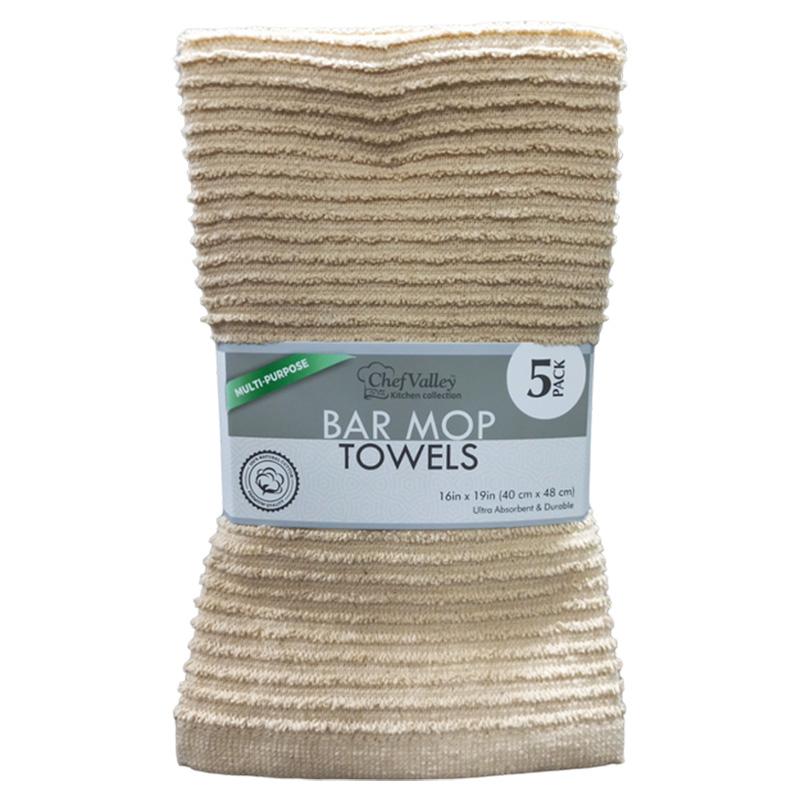 5PK 16” X 19" BAR MOP SET: REGULAR-24