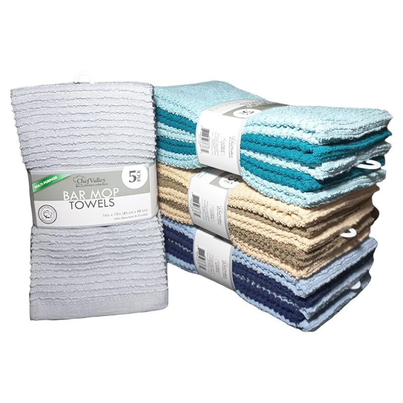 5PK 16” X 19" BAR MOP SET: REGULAR-24