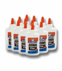 Elmers Liquid School Glue, Slime Glue & Craft Glue | Washable, 4 Ounces Each, 48 Count, Great for Making Slime