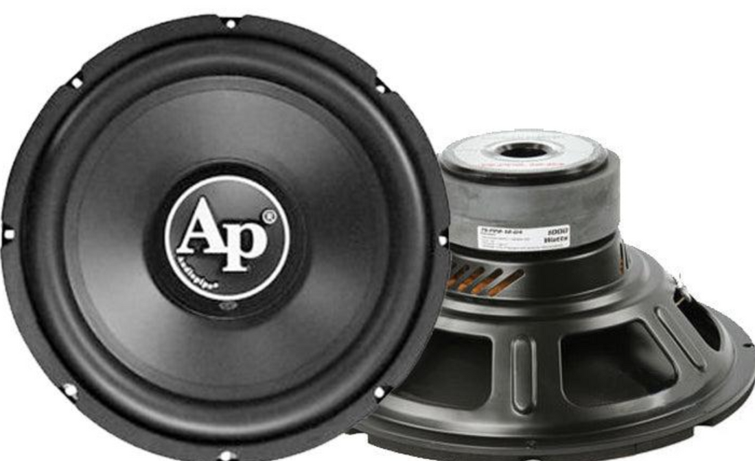 Audiopipe TSPP212D4 12-Inch Dual 4-Ohm Subwoofer 1000W Max