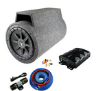 Audiopipe 10″ Vented Bass Pipe 800 Watt Super Bass Combo Package