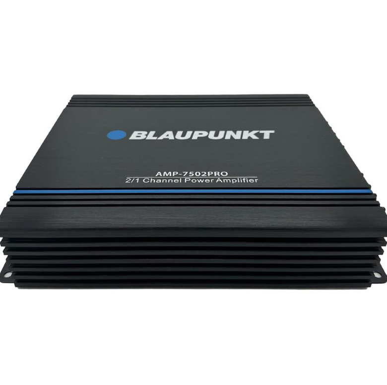 Blaupunkt AMP-7502PRO 2/1 Channel Power Amplifier on a white background