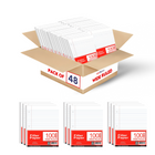 Loose Leaf Filler Paper – 100 Sheets, Wide Ruled, Pack of 48, Ideal for Bulk Buyers