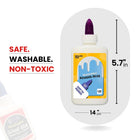 Washable School Glue, 1.25 Oz , Case Pack of 72, Ideal for Bulk Buyers