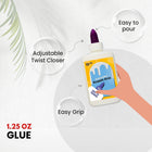 Washable School Glue, 1.25 Oz , Case Pack of 72, Ideal for Bulk Buyers
