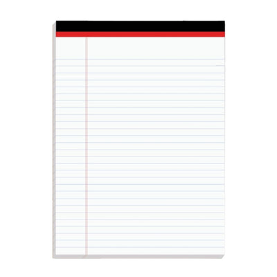 Legal Pad – 5" x 8", White, 50 Sheets Each, Case Pack of 108, Ideal for Bulk Buyers