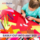 Poster Boards – 22'' x 28'', Yellow, Pack of 50 – Posters and Foam Boards