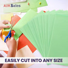 Green Poster Boards – 22" x 28", Smooth Finish, Case of 50
