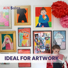 Orange Poster Boards – 22" x 28", Smooth Finish, Case of 50