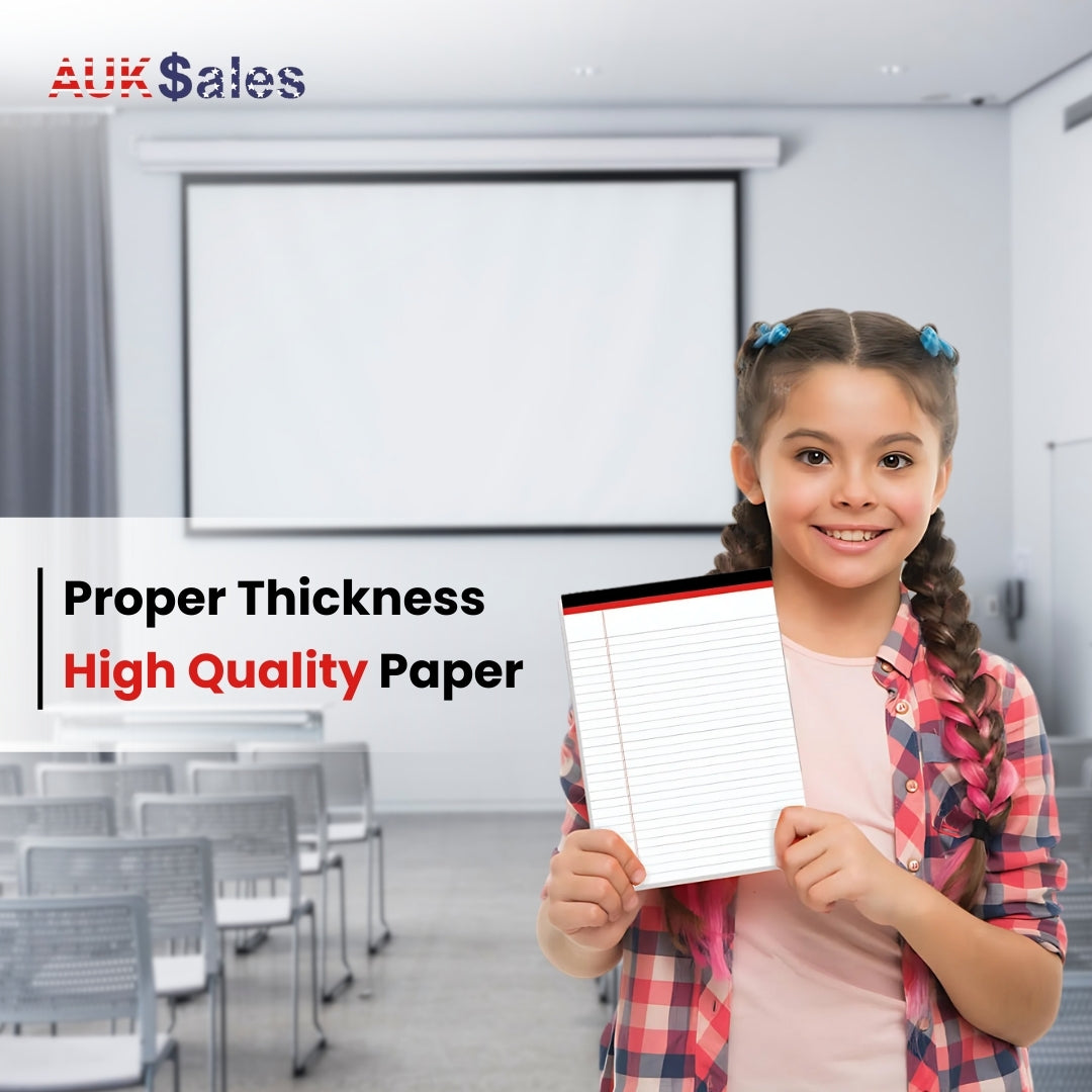 Legal Pad – 8.5" x 14", White, 50 Sheets Each, Case Pack of 48