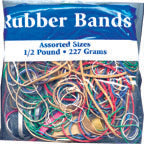 Jumbo 1/2 lb. Bag Rubber bands , Case Pack of 48 , Ideal for Bulk Buyers