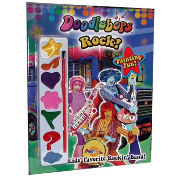 "Doodlebops Rock" Coloring and Activity Book with Watercolor, Case Pack of 36, Ideal for Bulk Buyers