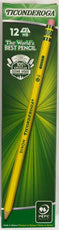 TICONDEROGA  12 Count #2 Pencil sharpened , Case Pack of 120, Ideal for Bulk Buyers