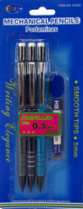 Mechanical Pencils, Extra Lead Refills, 5mm, 3 Pk , Case Pack of 48 , Ideal for Bulk Buyers