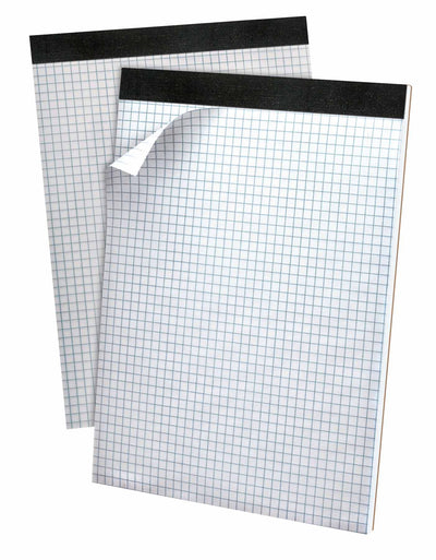 AMPAD Graph Pad 8.5" x 11.75", 80 sheets, Graph Quad Ruled, Case Pack of 36, Ideal for Bulk Buyers