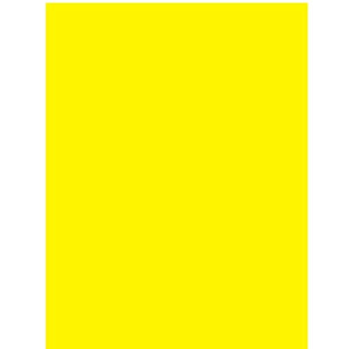 Neon Poster Board, 22"x 28", Yellow, Case Pack of 50, Ideal for Bulk Buyers