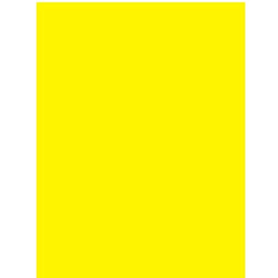 Neon Poster Board, 22"x 28", Yellow, Case Pack of 50, Ideal for Bulk Buyers