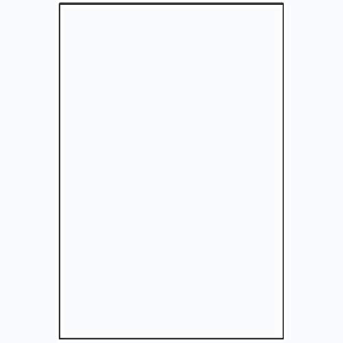 Foam Board, 20" x 30", White, Case Pack of 50, Ideal for Bulk Buyers